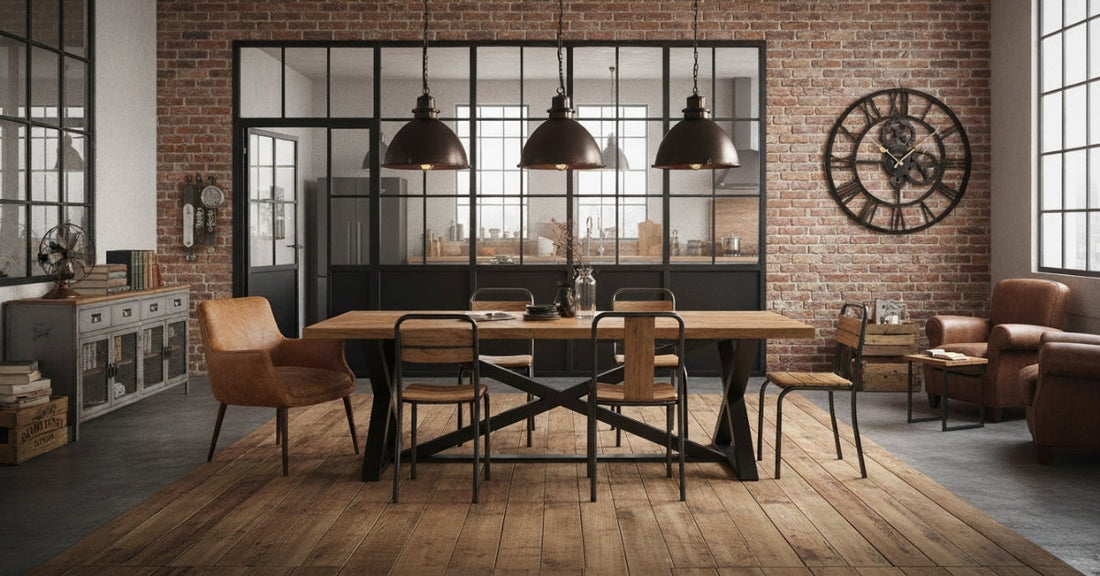 10 Idées pour une Déco Vintage Industriel Réussie
