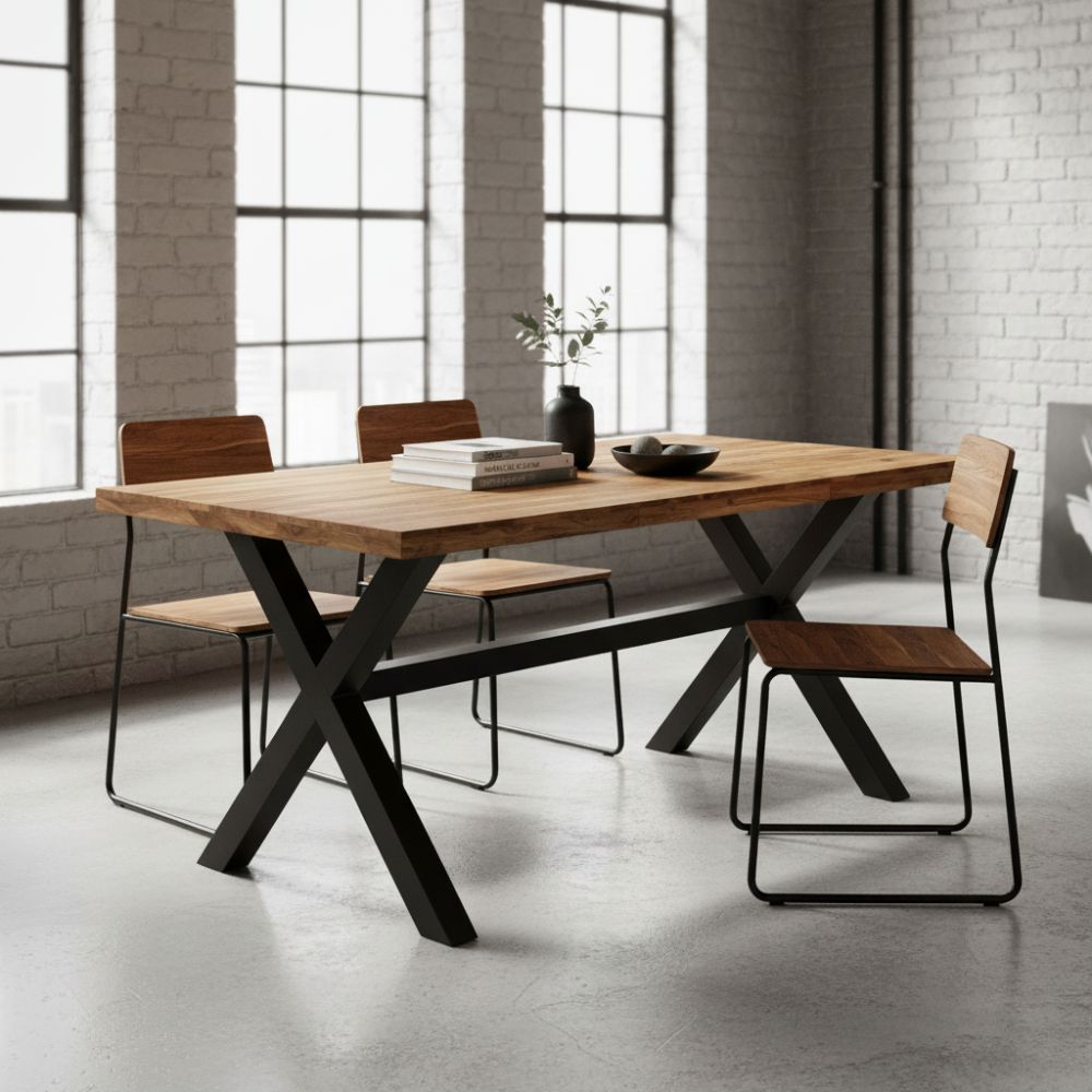 Table à Manger Industrielle-La Fabrique Industrielle