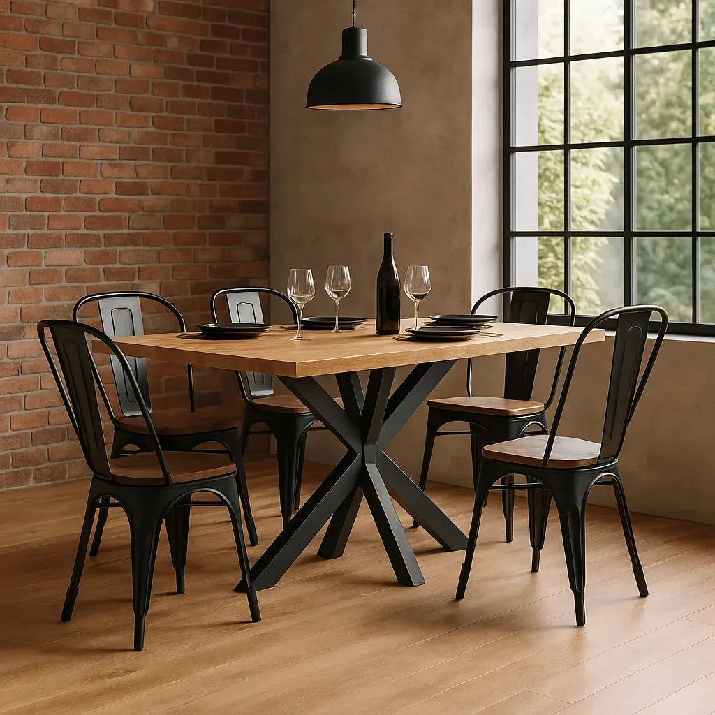 Table à Manger Industrielle-La Fabrique Industrielle