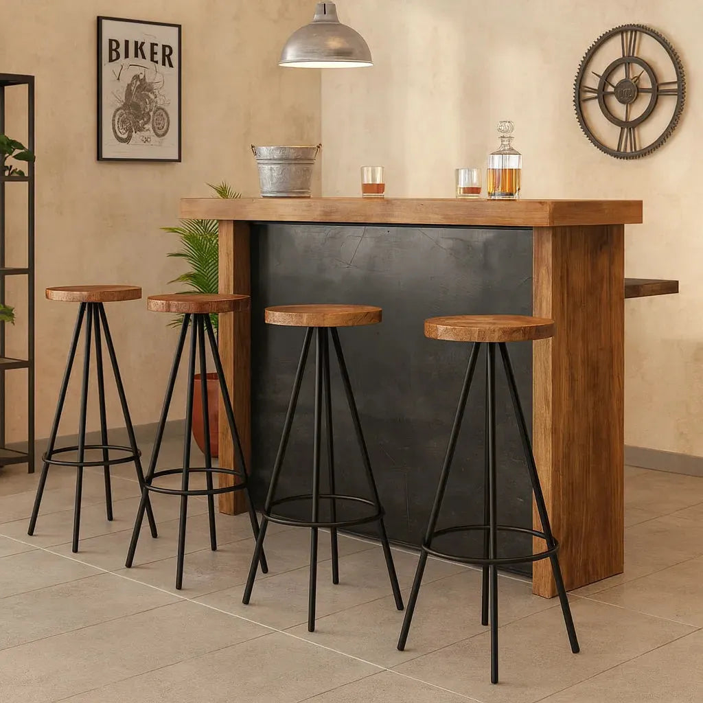 Tabouret de Bar Industriel-La Fabrique Industrielle