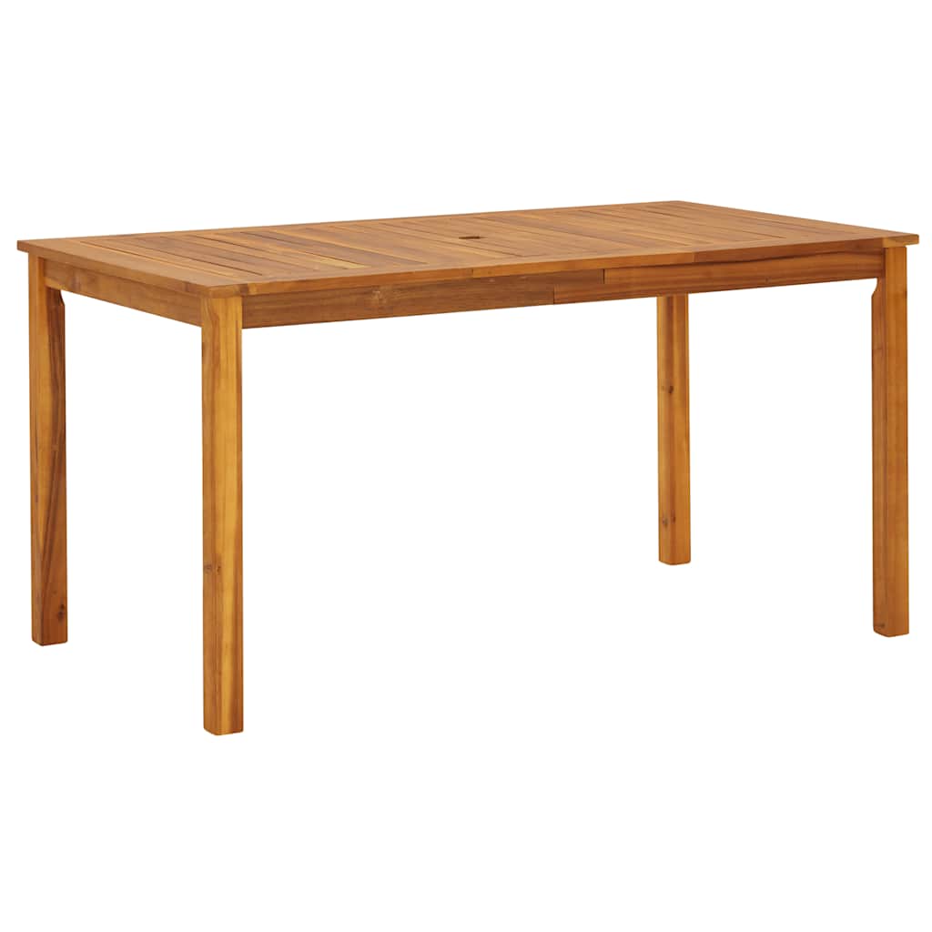 Table À Manger De Jardin Bois D'acacia Massif