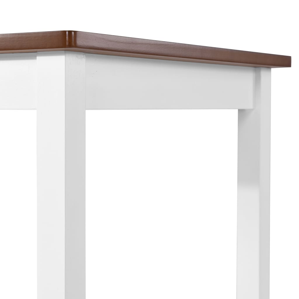 Table De Bar Bois Massif 108X60X91 Cm