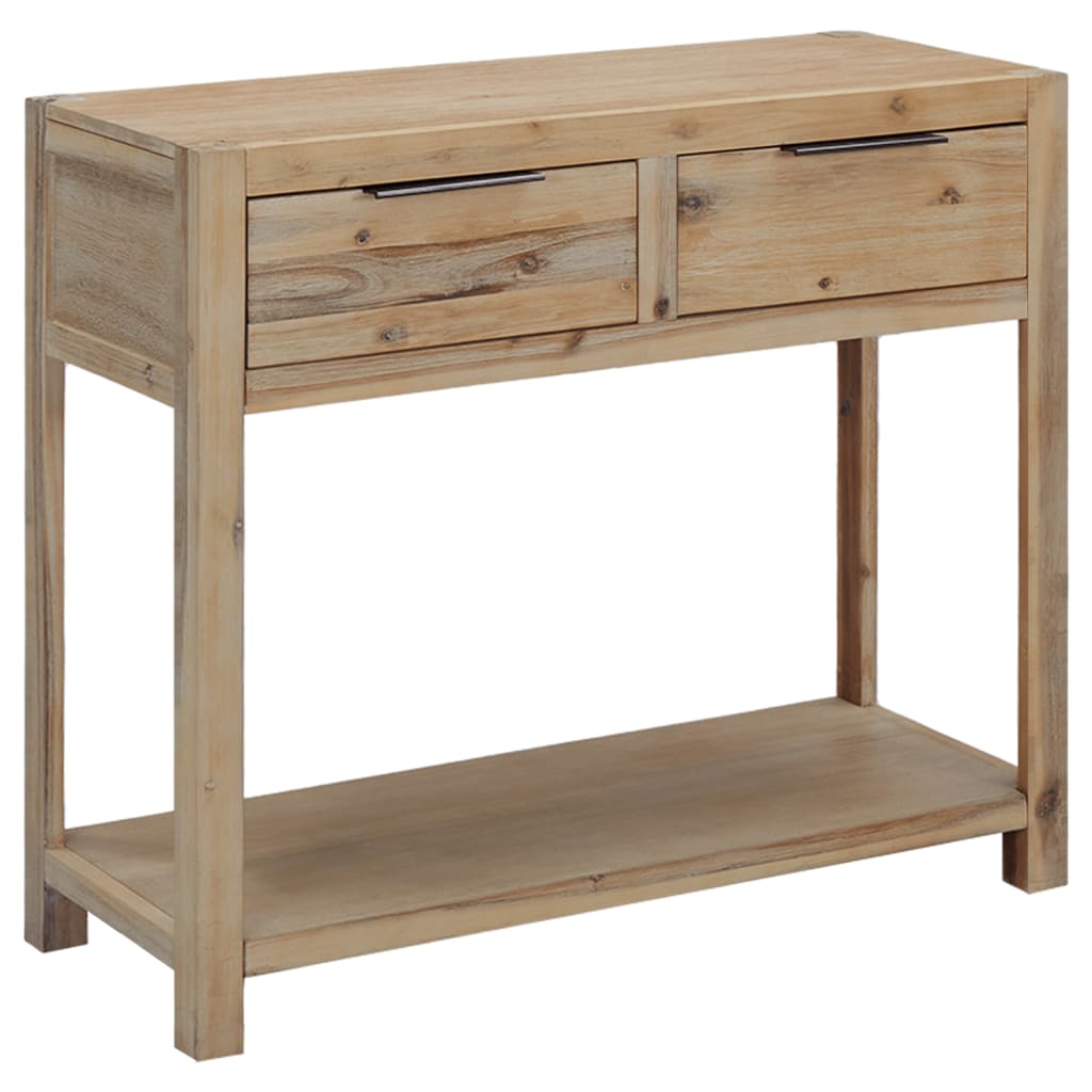 Table Console 82X33X73 Cm Bois D'acacia Massif