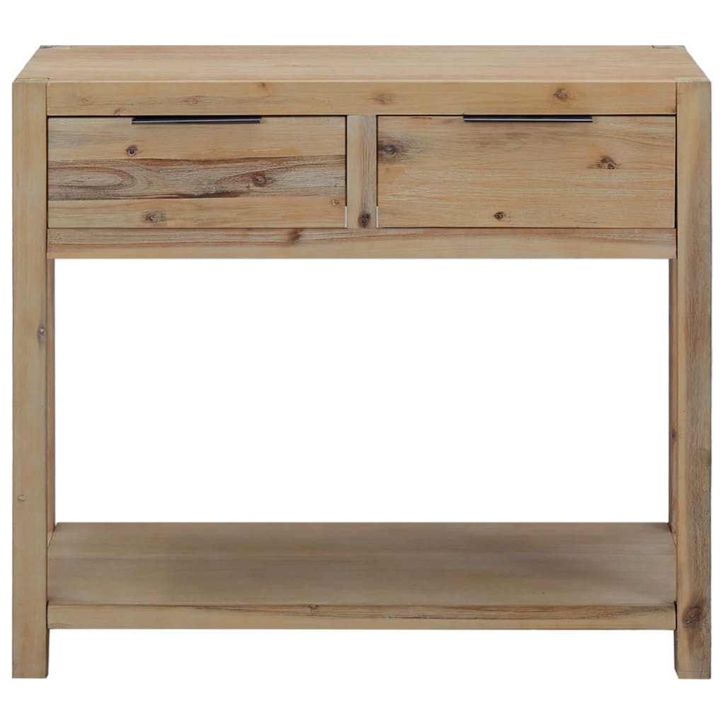 Table Console 82X33X73 Cm Bois D'acacia Massif