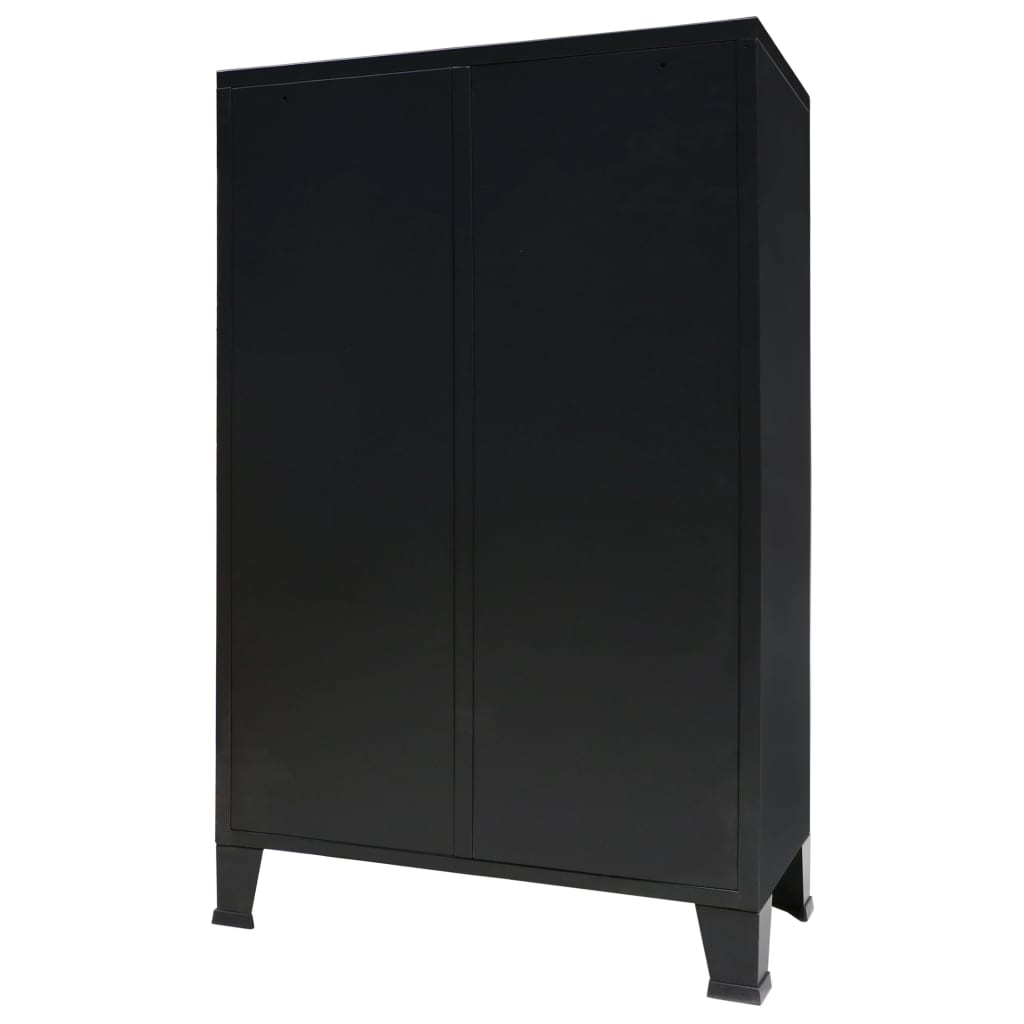 Garde-Robe Métal De Style Industriel 67X35X107 Cm