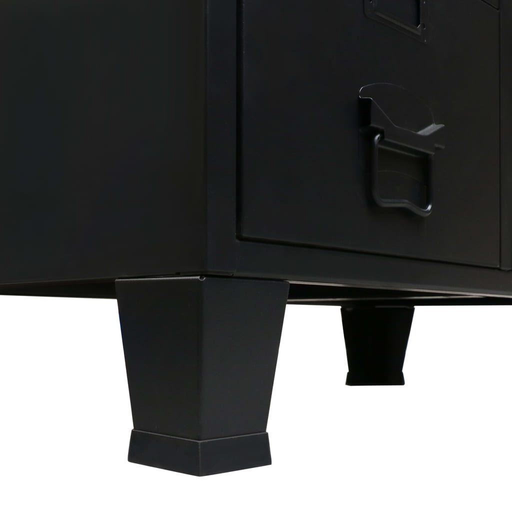 Garde-Robe Métal De Style Industriel 67X35X107 Cm