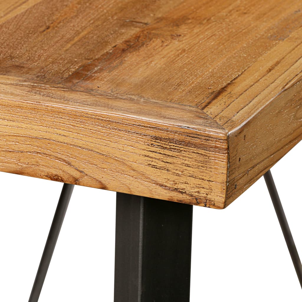 Table De Bar Teck Recyclé Massif