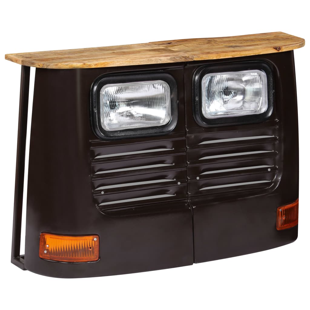 Buffet En Forme De Camion Bois De Manguier Massif