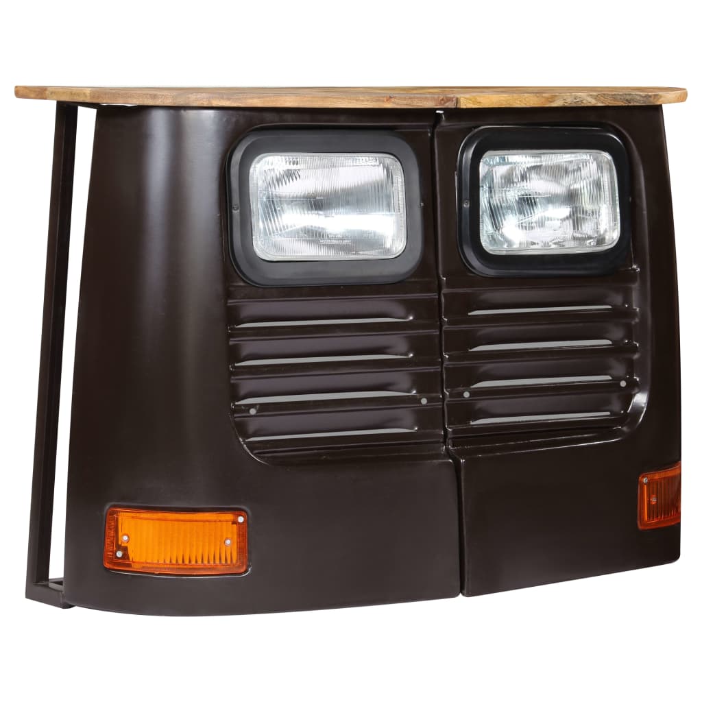 Buffet En Forme De Camion Bois De Manguier Massif