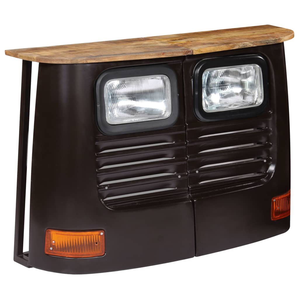 Buffet En Forme De Camion Bois De Manguier Massif