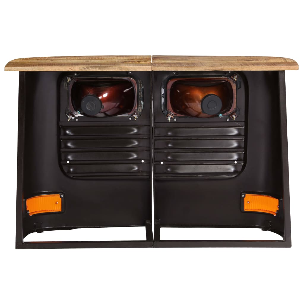 Buffet En Forme De Camion Bois De Manguier Massif