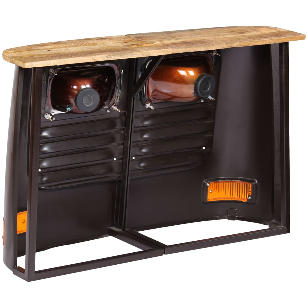 Buffet En Forme De Camion Bois De Manguier Massif