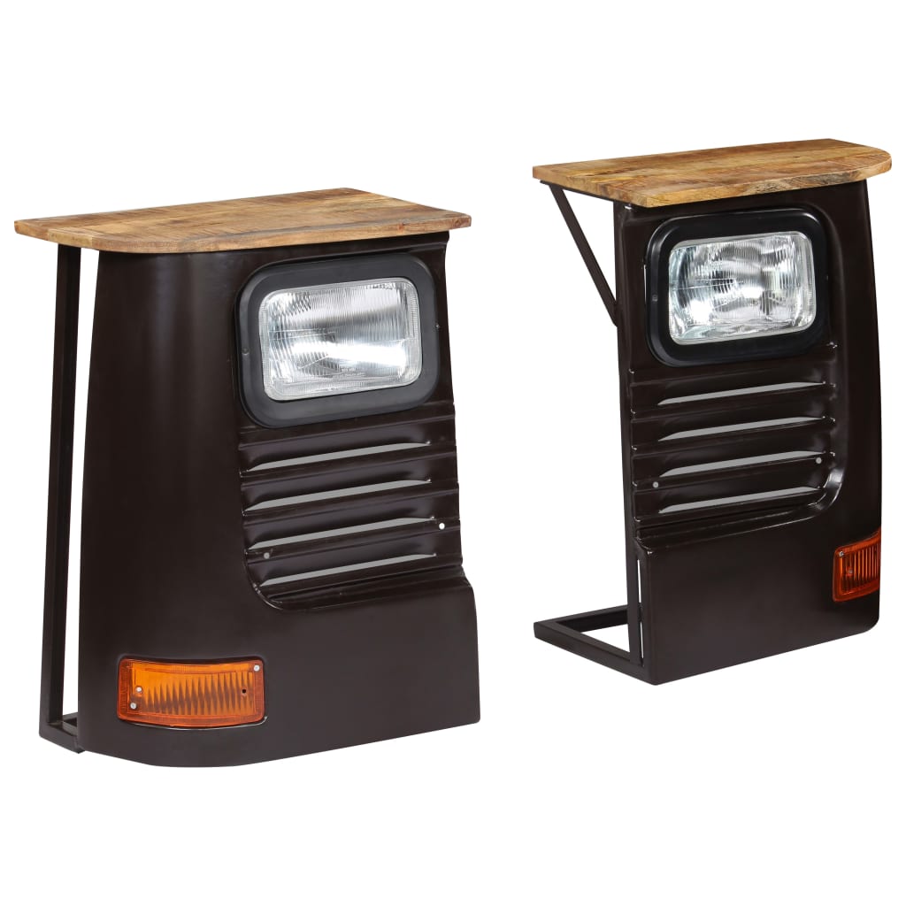 Buffet En Forme De Camion Bois De Manguier Massif