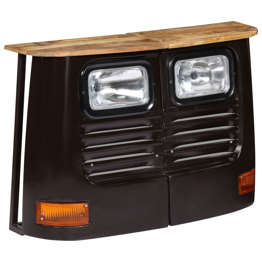 Buffet En Forme De Camion Bois De Manguier Massif