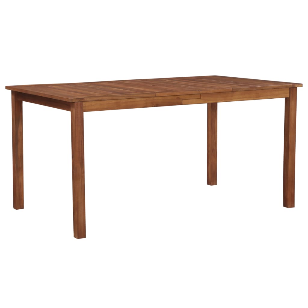 Table À Manger De Jardin Bois D'acacia Massif