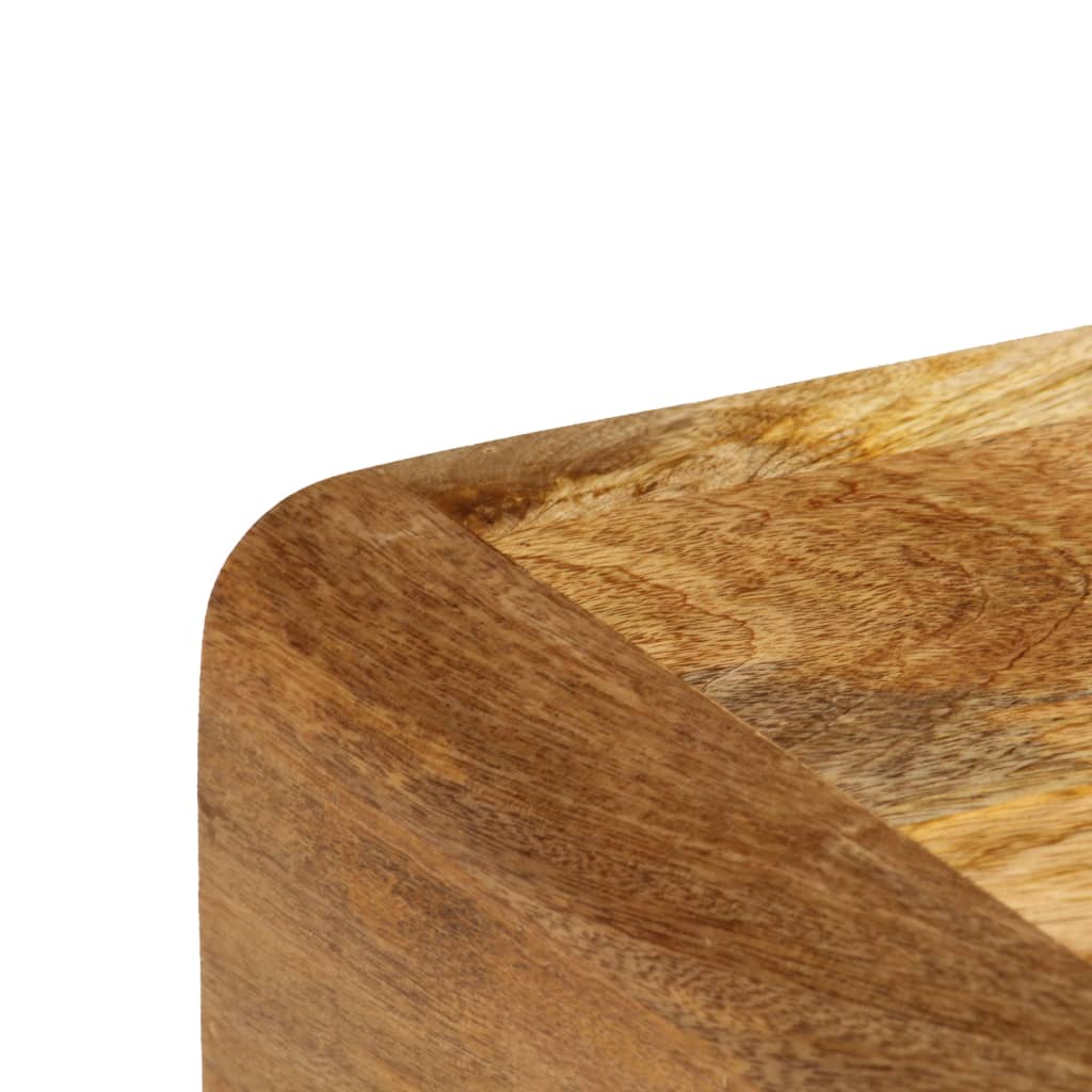 Table Basse Bois De Manguier Massif 90X50X40 Cm