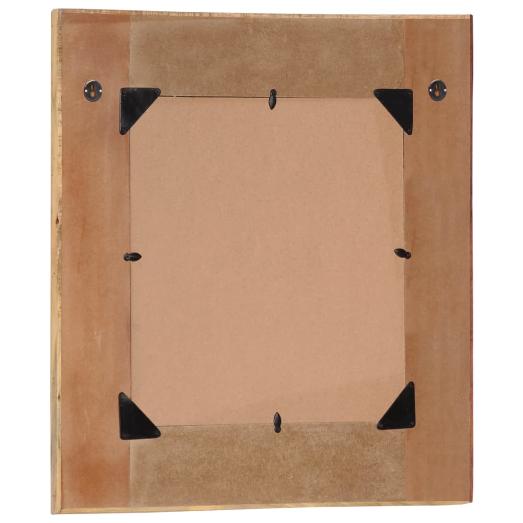 Miroir Mural Bois De Récupération Massif