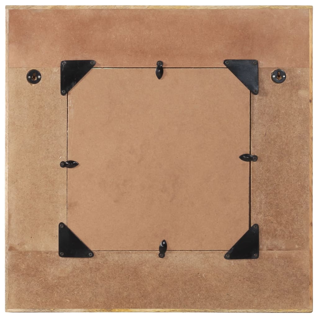 Miroir Mural Bois De Récupération Massif