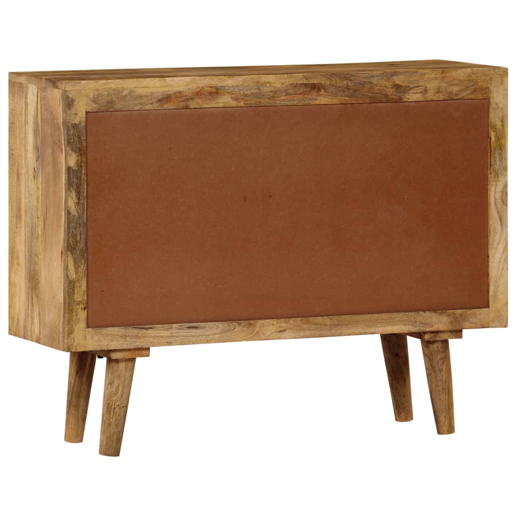 Buffet Bois Massif De Manguier 90X30X69 Cm