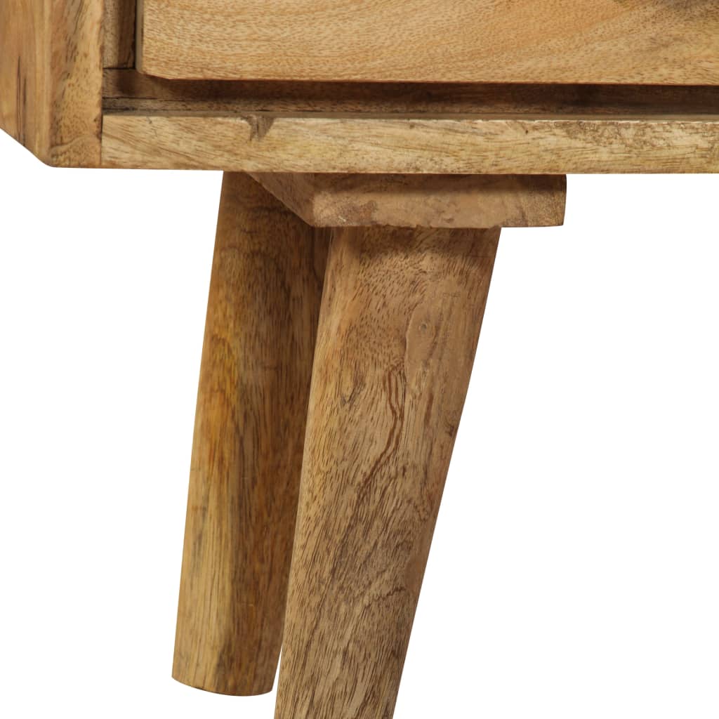Buffet Bois Massif De Manguier 90X30X69 Cm