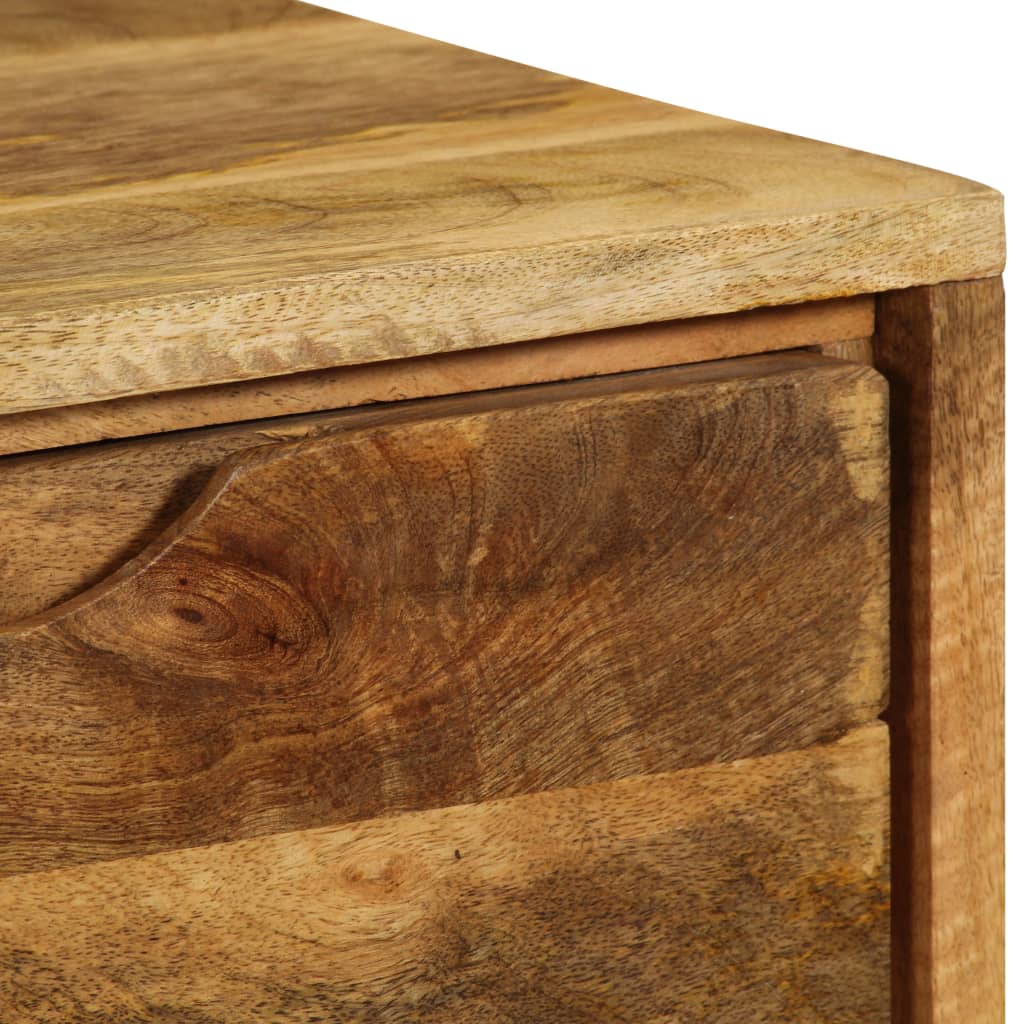 Buffet Bois Massif De Manguier 90X30X69 Cm