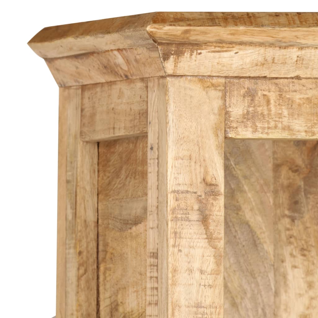 Bibliothèque 50 X 30 X 180 Cm Bois Massif De Manguier