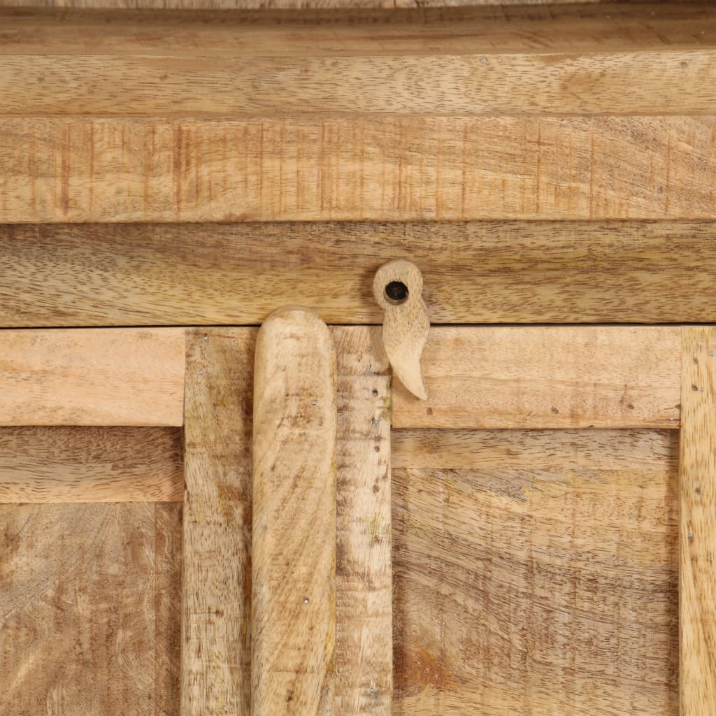 Bibliothèque 50 X 30 X 180 Cm Bois Massif De Manguier