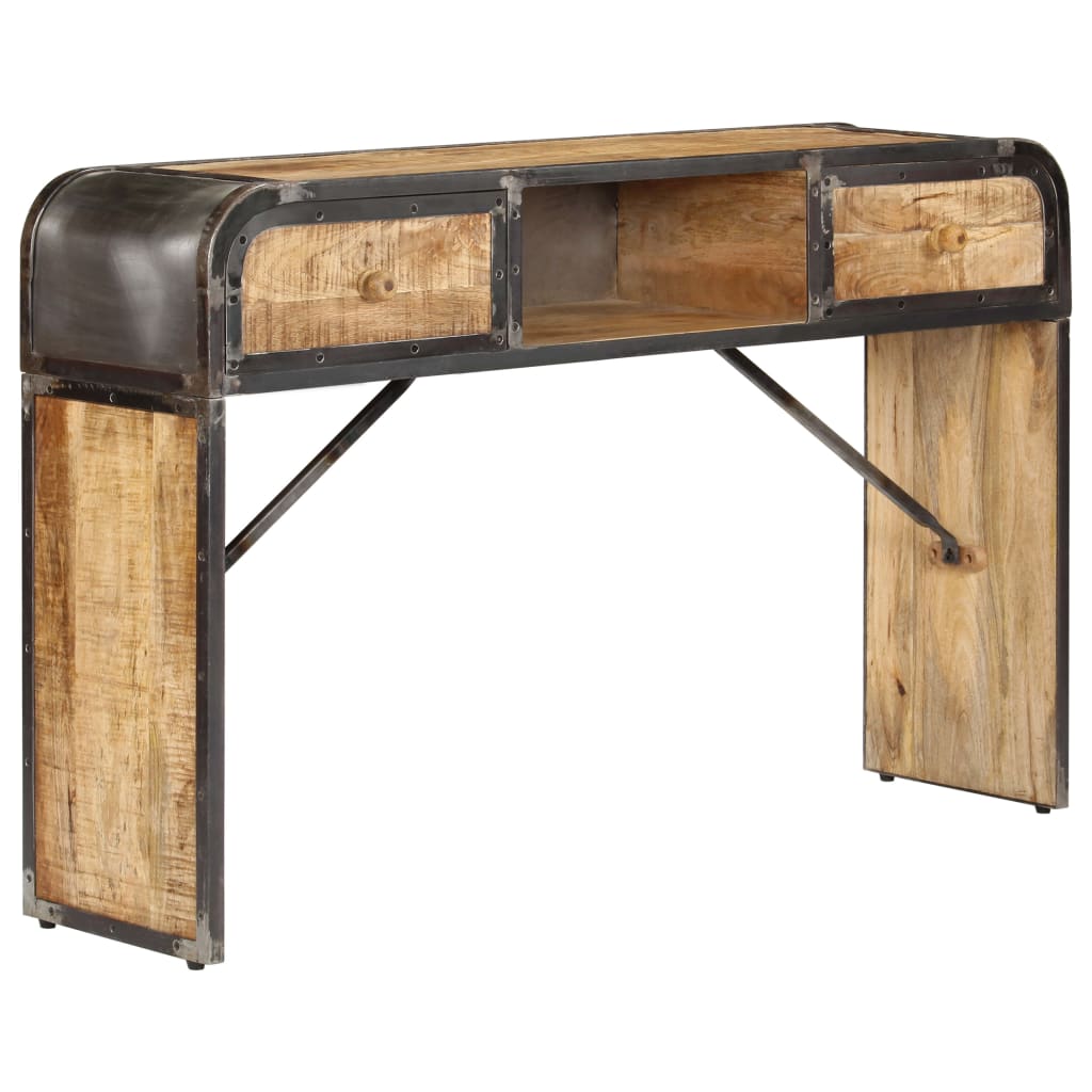 Buffet 120X30X75 Cm Bois De Manguier Massif