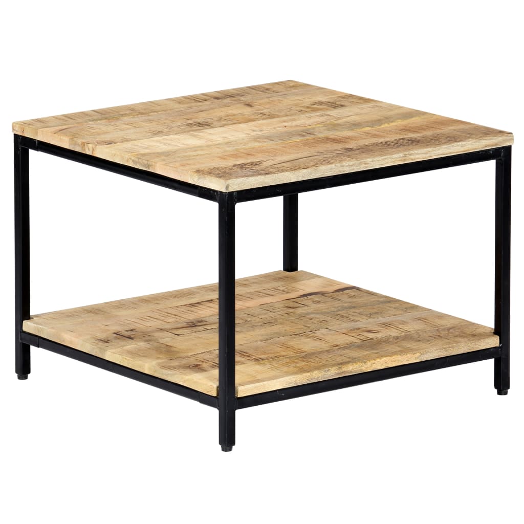 Table Console Bois De Manguier Massif Brut