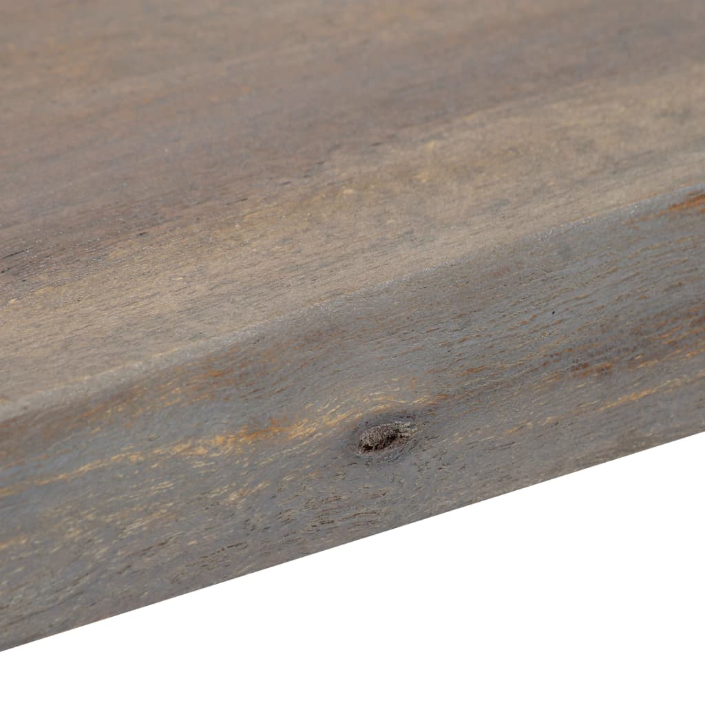Table Console 115 X 35 X 76 Cm Bois D'acacia Massif Et Fer
