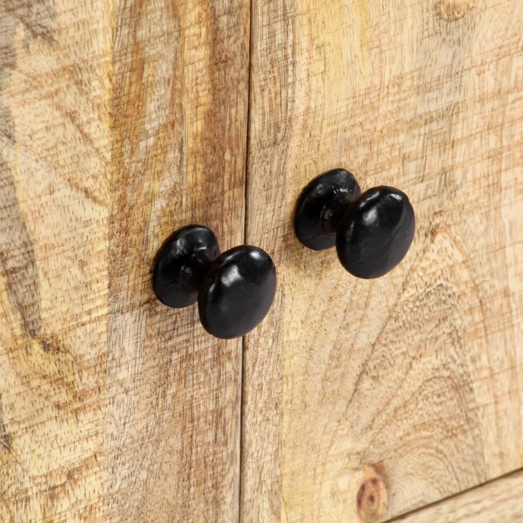 Meuble Tv 120X30X40 Cm Bois Massif De Manguier