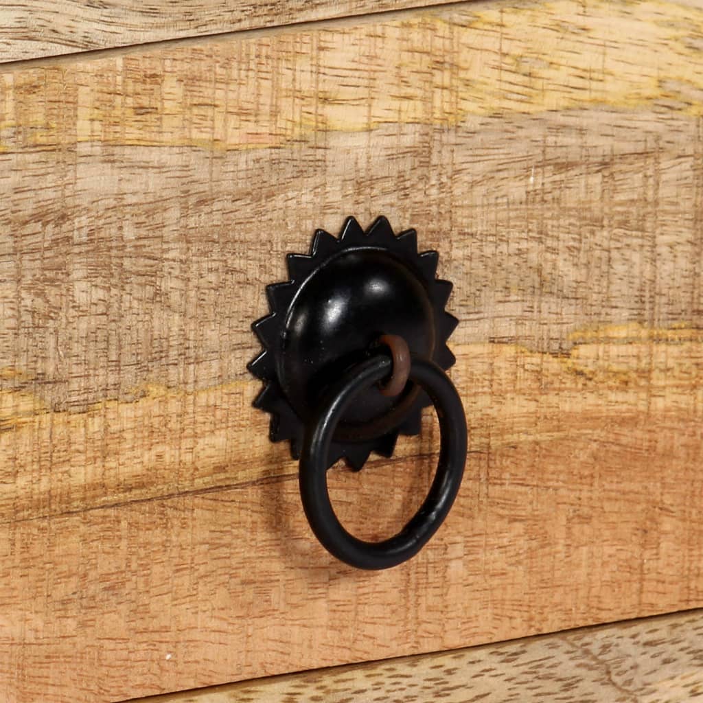 Meuble Tv 120X30X40 Cm Bois Massif De Manguier