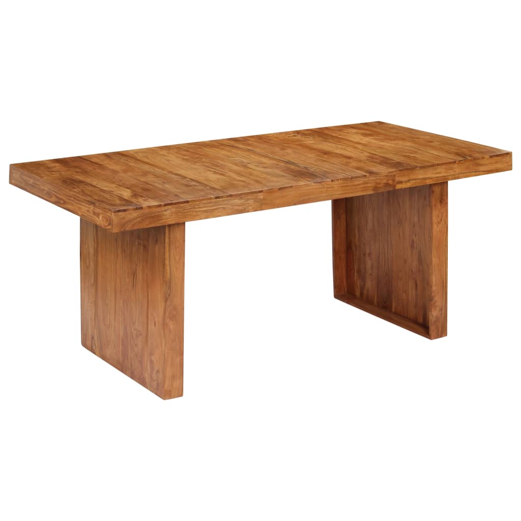 Table De Salle À Manger 180X90X75 Cm Bois Solide D'acacia