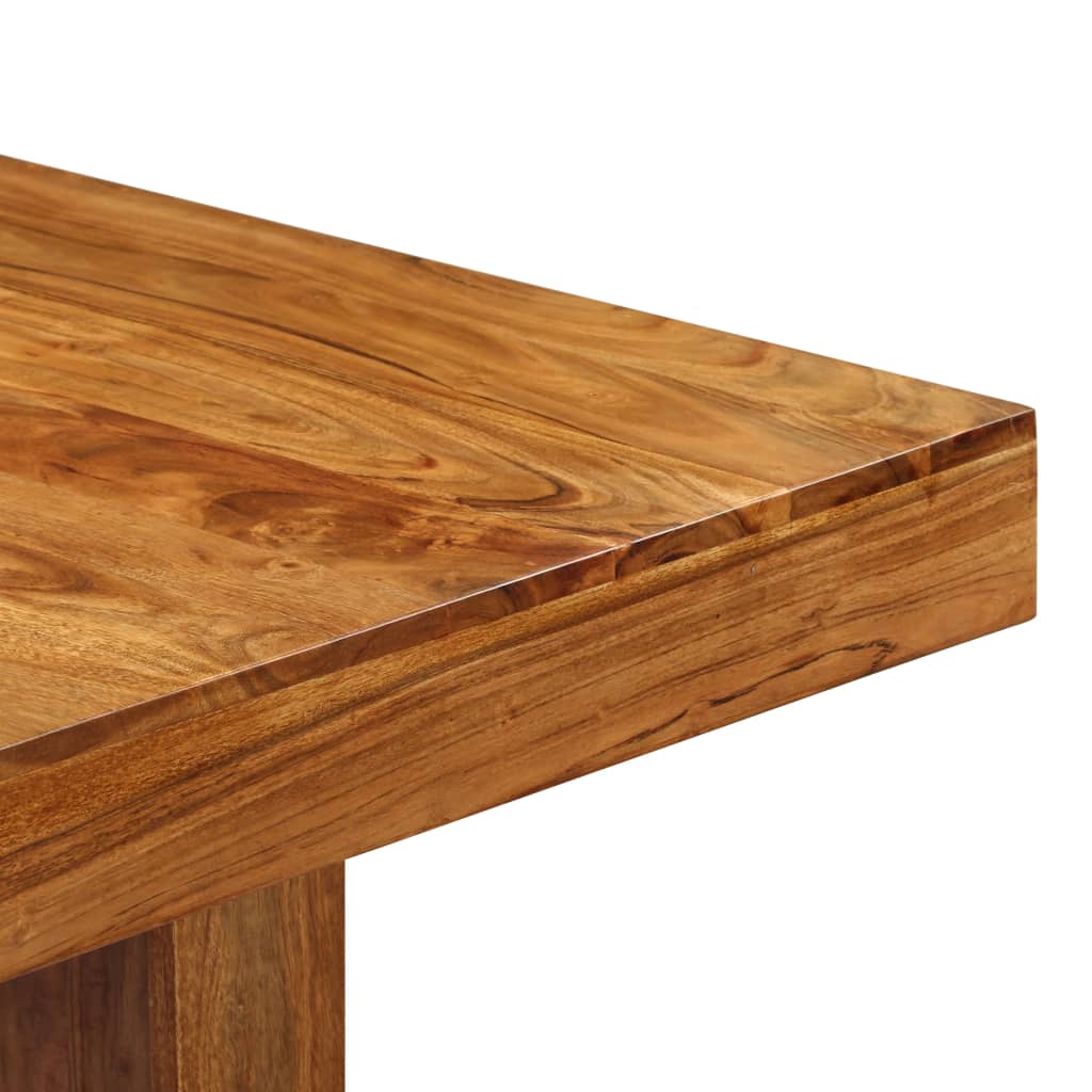Table De Salle À Manger 180X90X75 Cm Bois Solide D'acacia