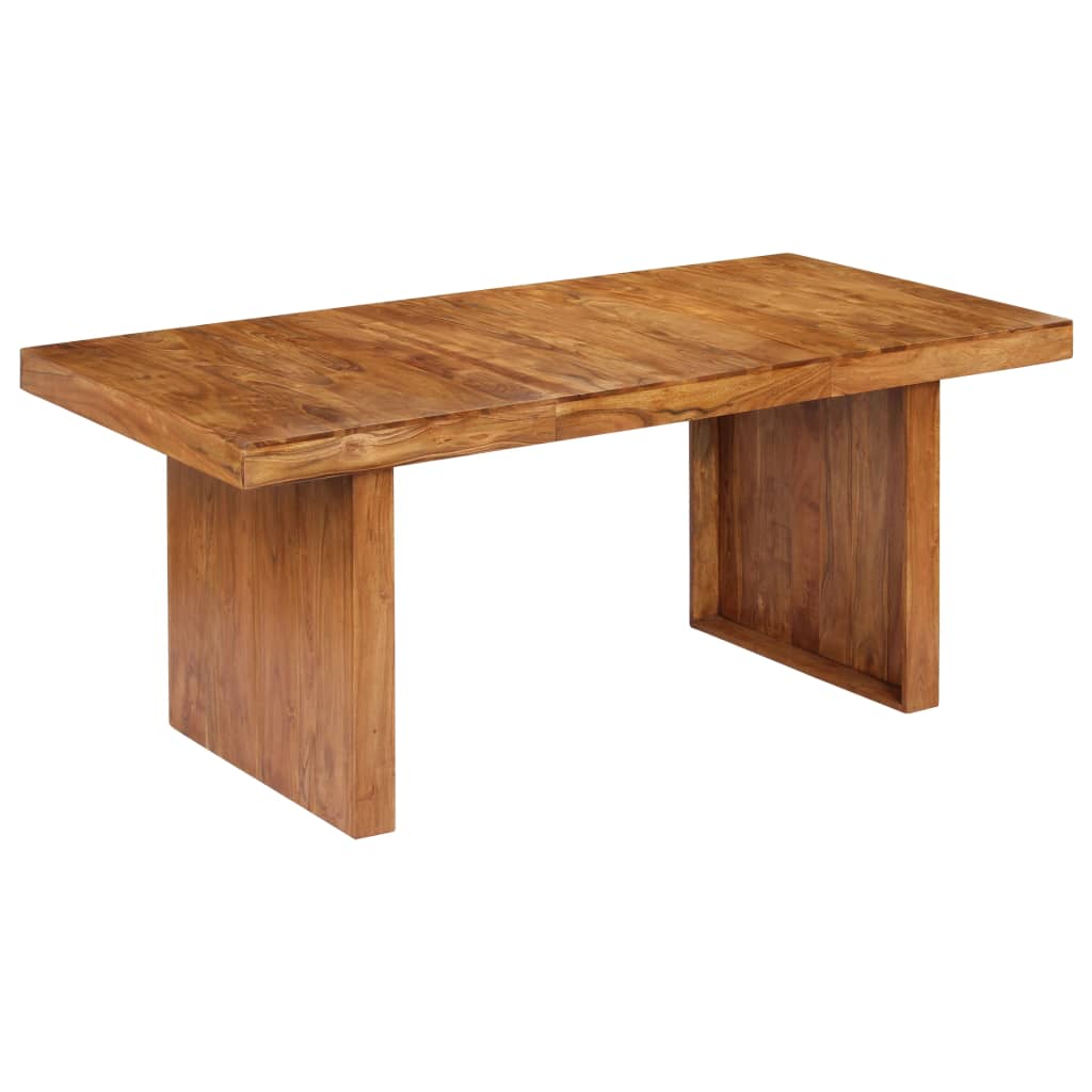 Table De Salle À Manger 180X90X75 Cm Bois Solide D'acacia