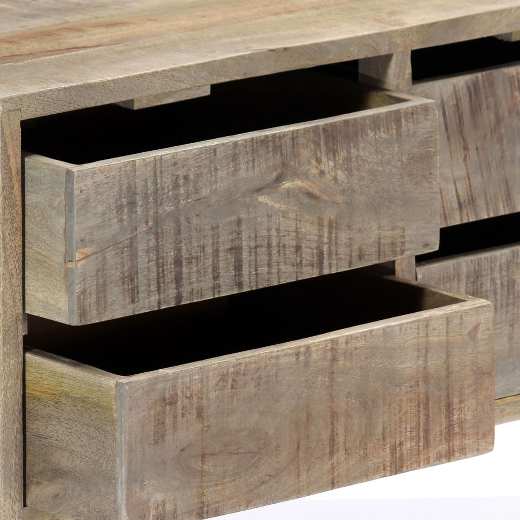 Buffet 140X30X60 Cm Bois De Manguier Massif
