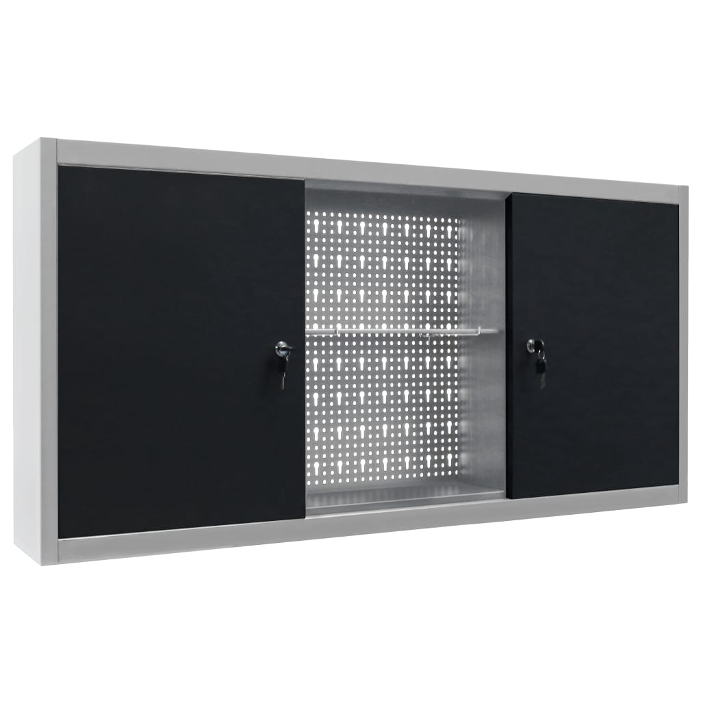 Armoire À Outils Murale Style Industriel Métal