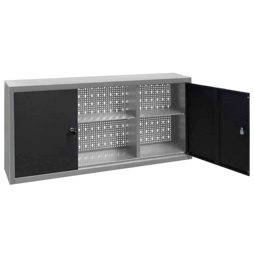 Armoire À Outils Murale Style Industriel Métal