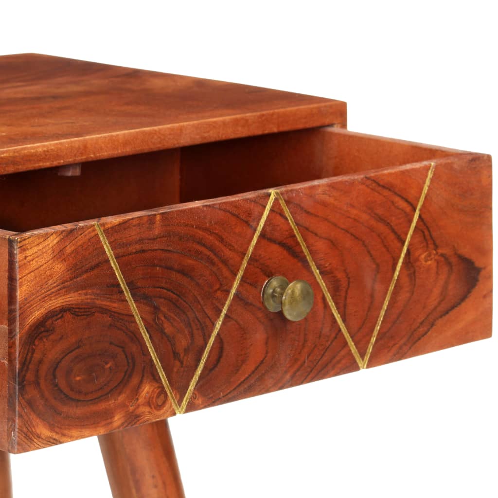 Table Console 90X35X76 Cm Bois D'acacia Massif