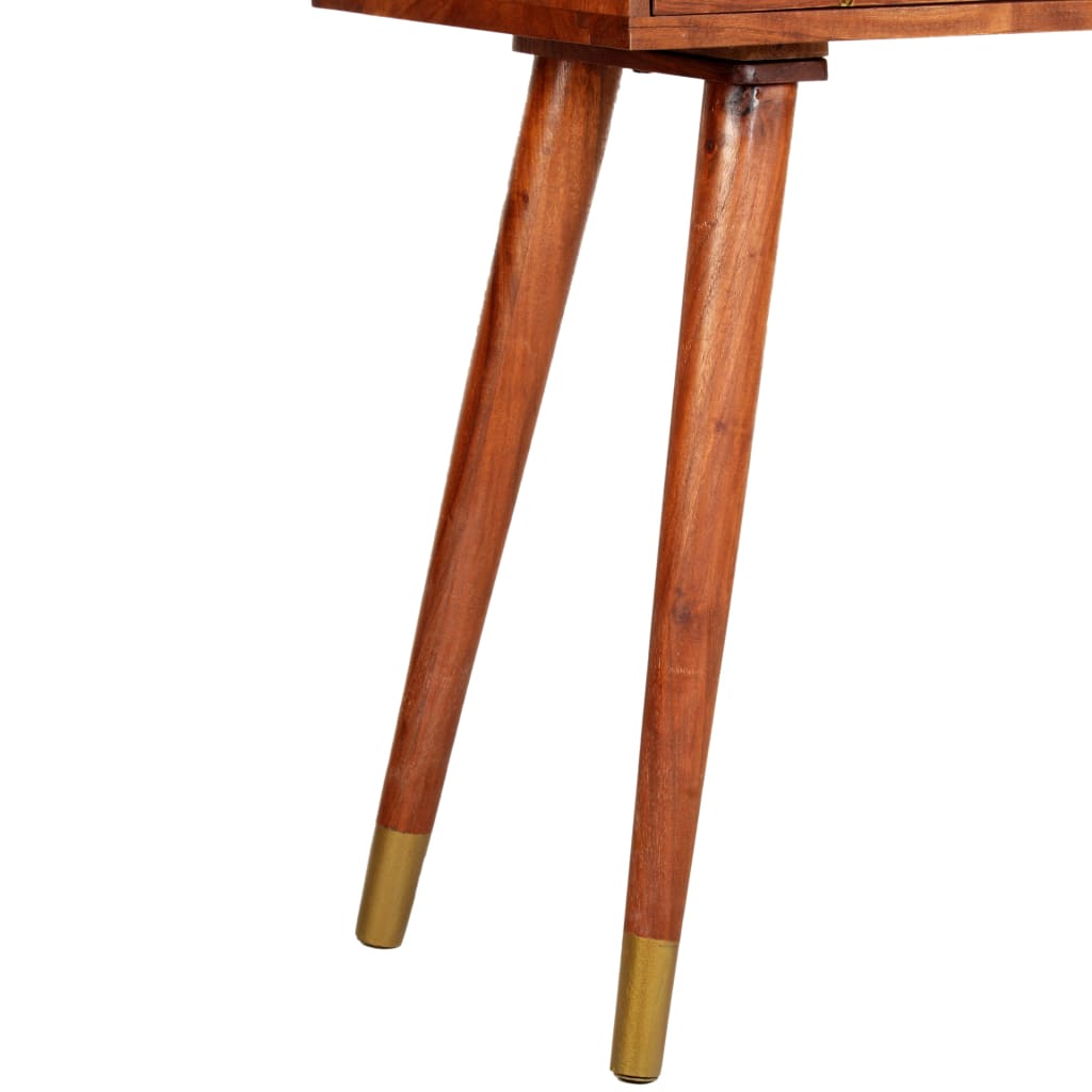 Table Console 90X35X76 Cm Bois D'acacia Massif