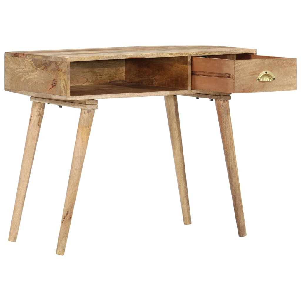 Table Console 90X45X75 Cm Bois De Manguier Massif