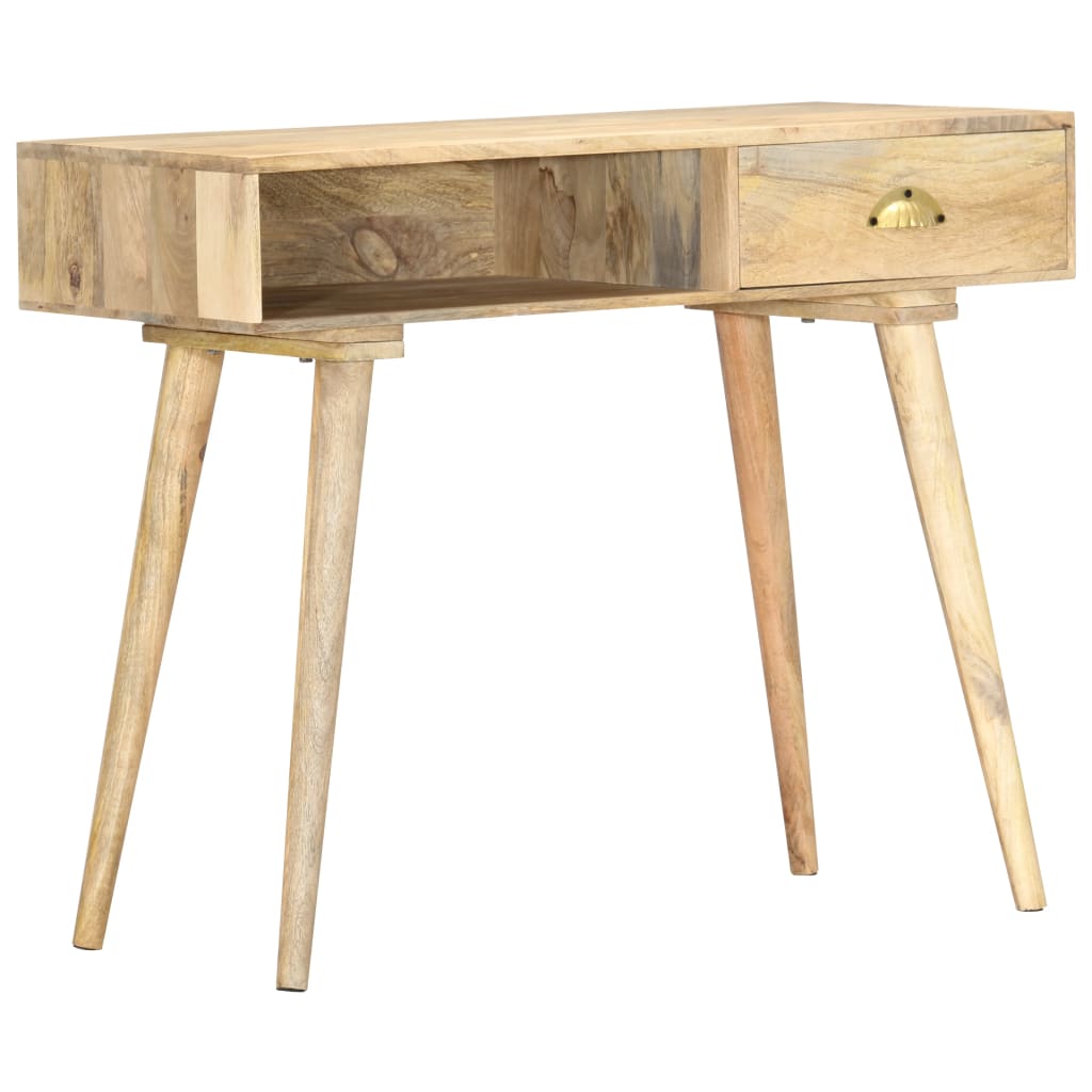 Table Console 90X45X75 Cm Bois De Manguier Massif