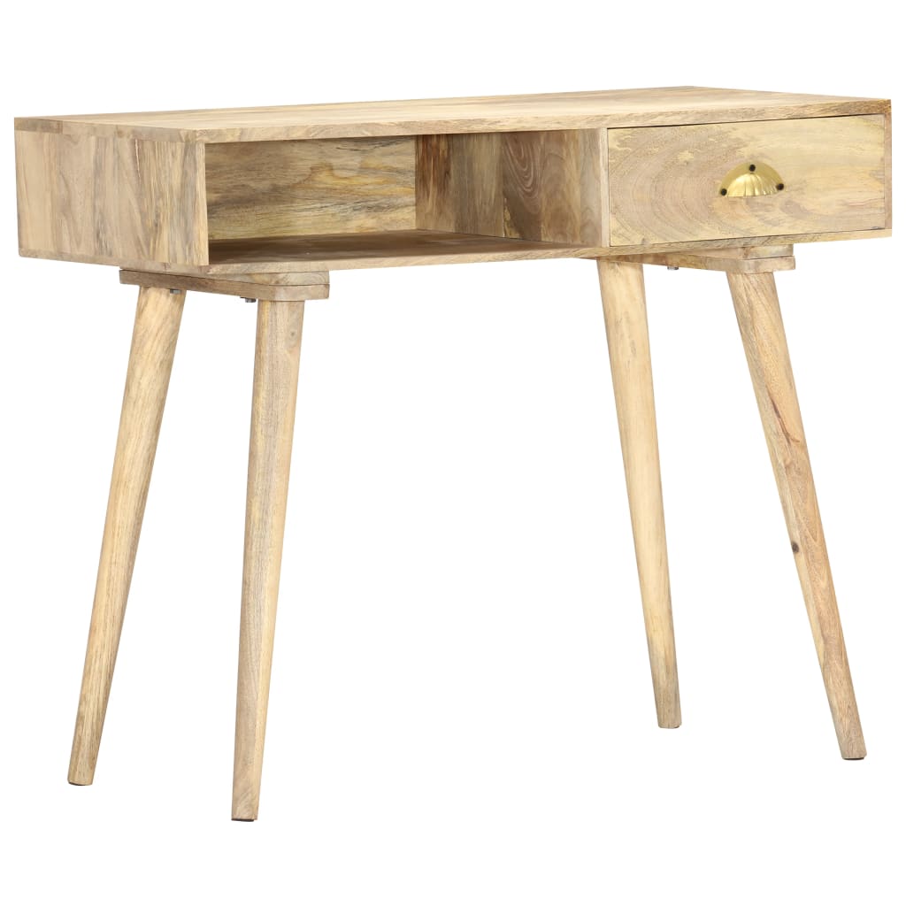 Table Console 90X45X75 Cm Bois De Manguier Massif