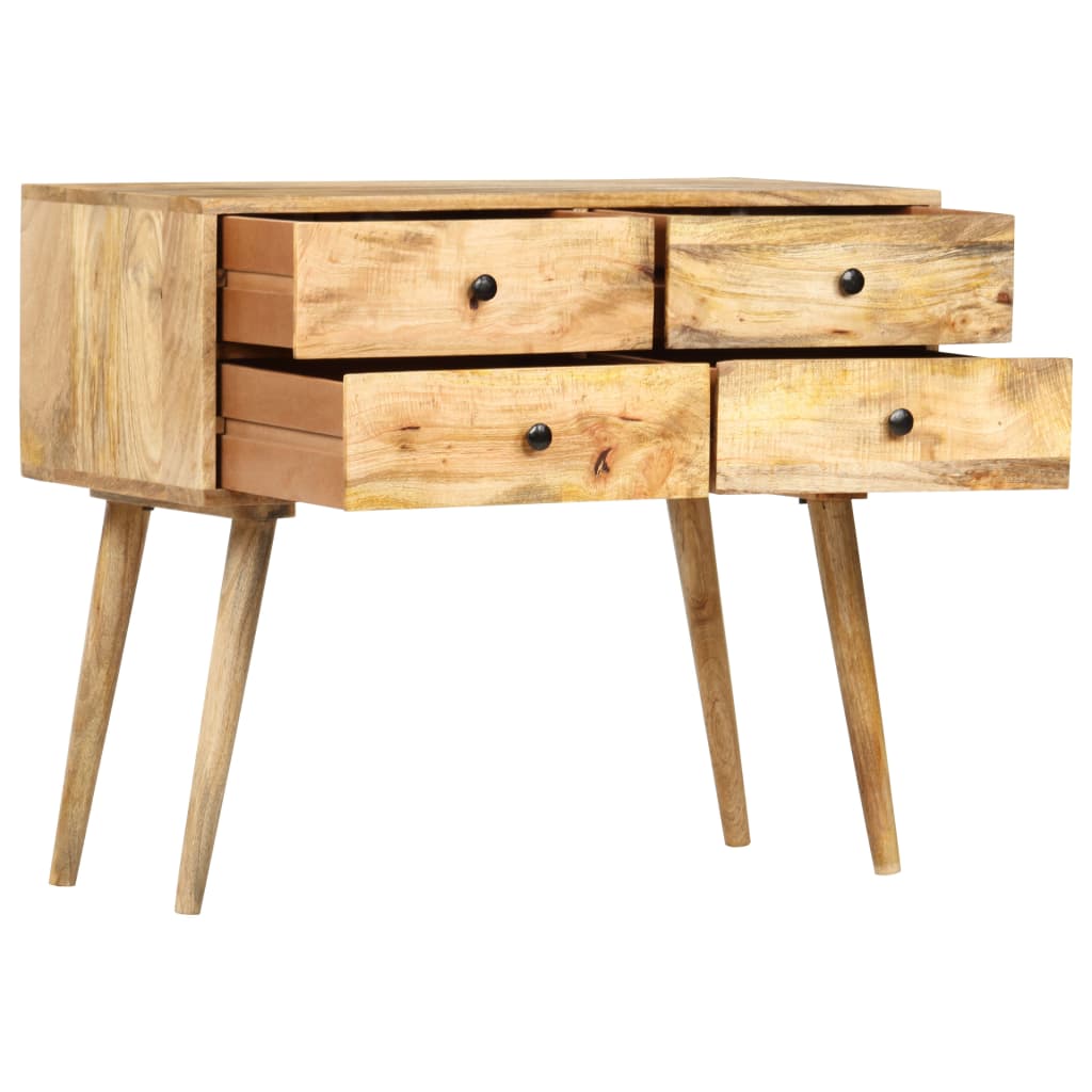 Buffet 85 X 40 X 71 Cm Bois De Manguier Massif