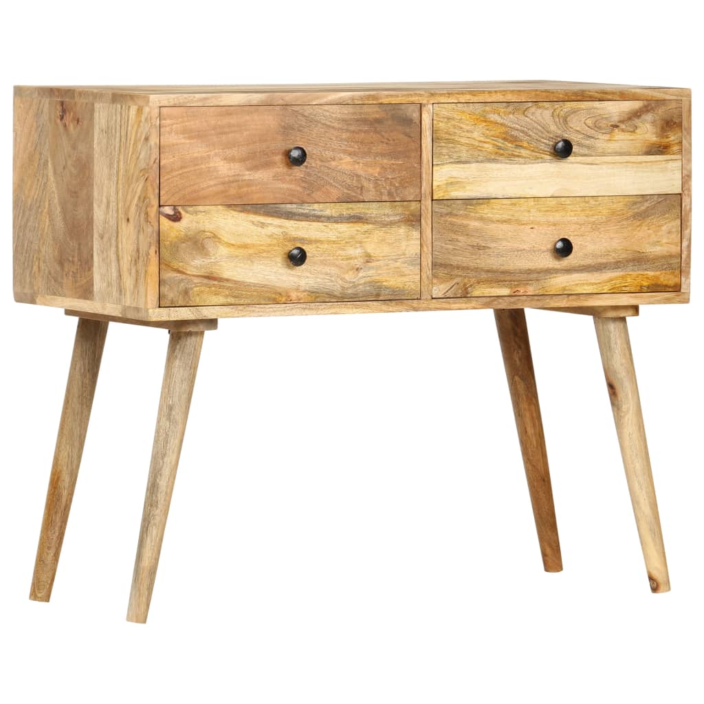 Buffet 85 X 40 X 71 Cm Bois De Manguier Massif