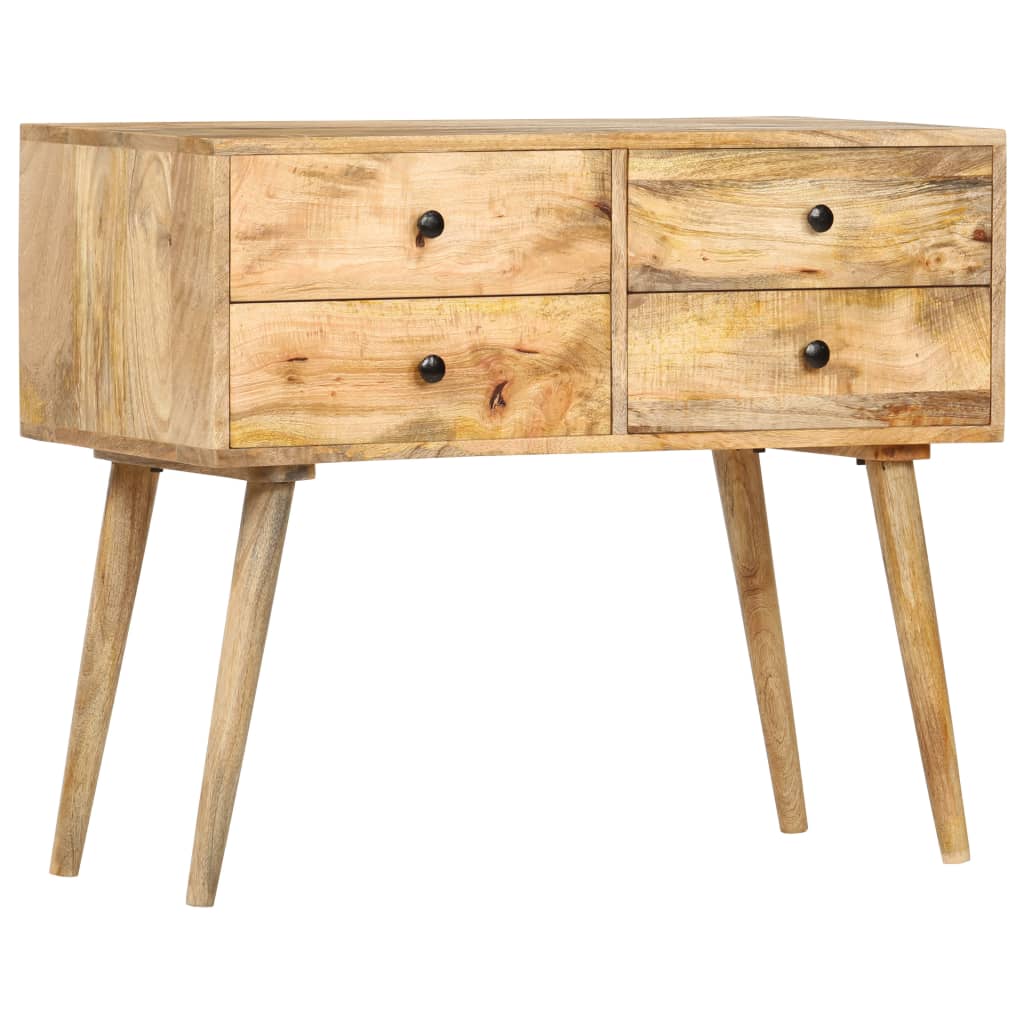 Buffet 85 X 40 X 71 Cm Bois De Manguier Massif