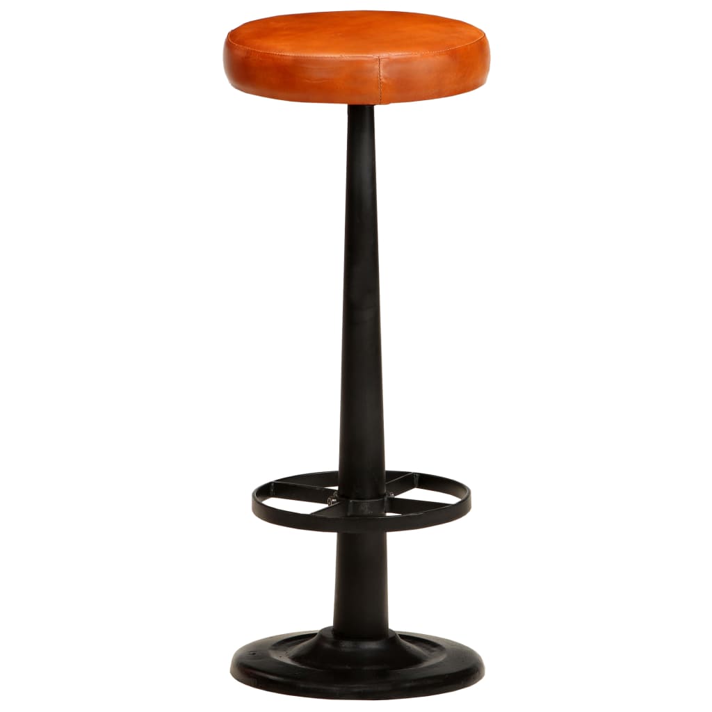 Chaises De Bar Lot De 2 Cuir Véritable