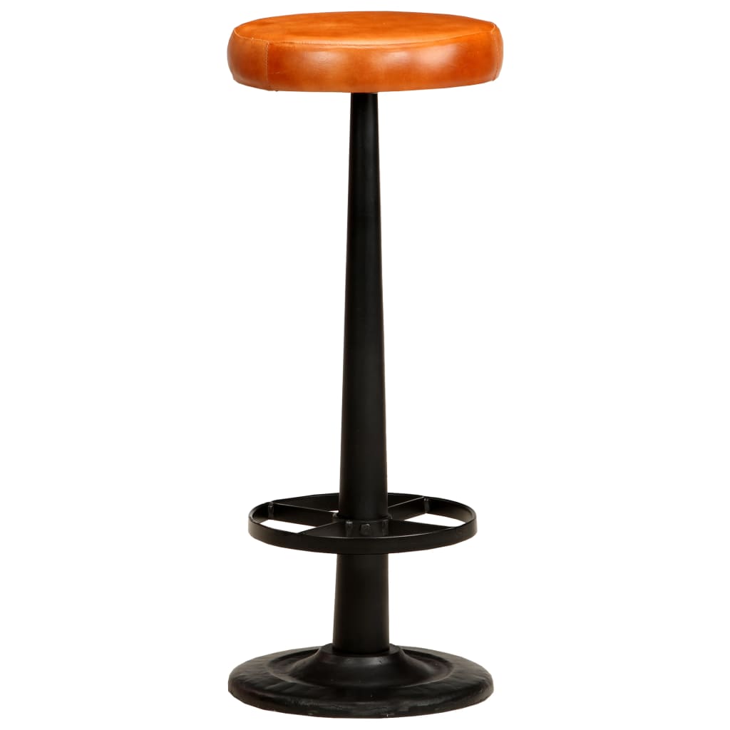 Chaises De Bar Lot De 2 Cuir Véritable