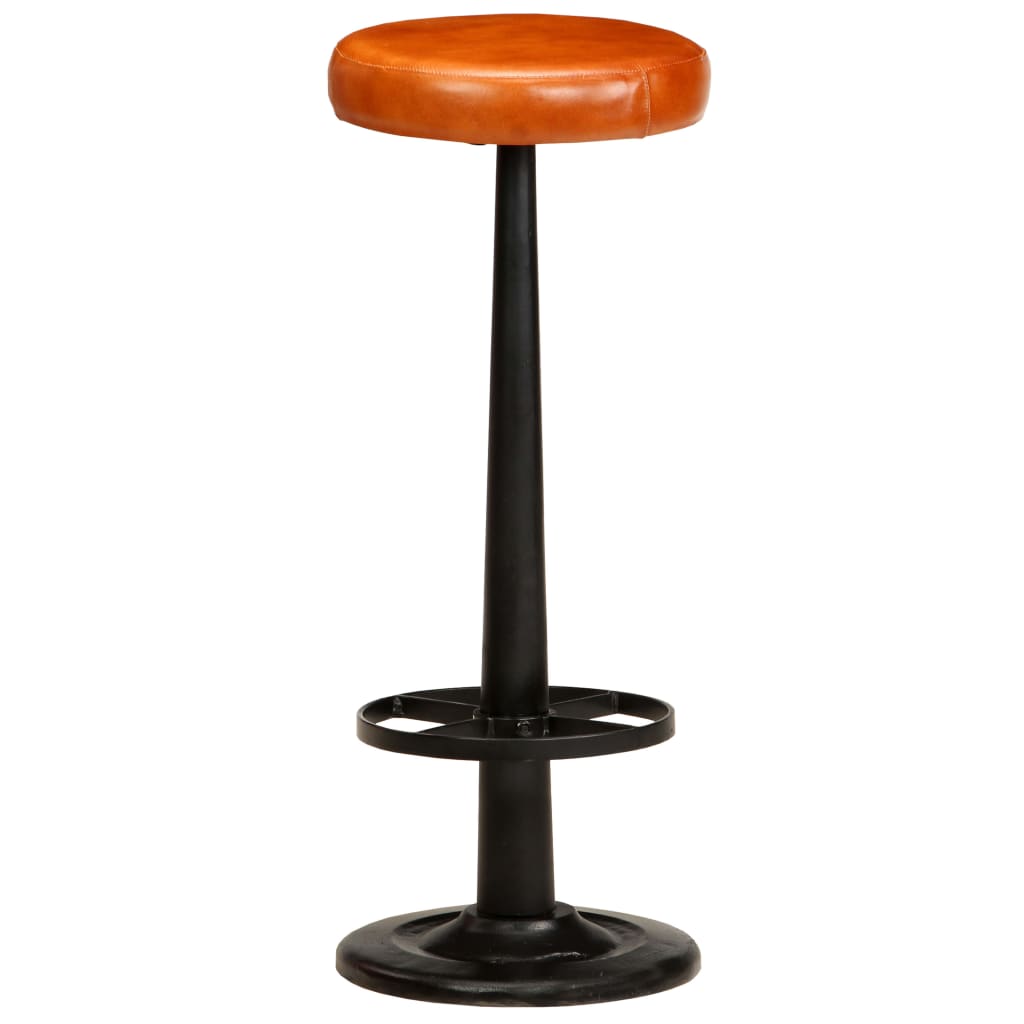 Chaises De Bar Lot De 2 Cuir Véritable