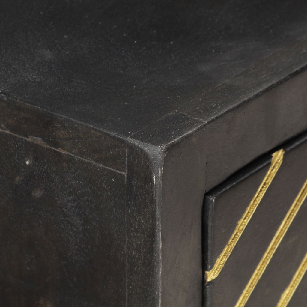 Table Console 90X30X75 Cm Bois De Manguier Massif